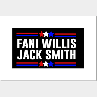 Fani Willis Jack Smith For President 2024 Posters and Art